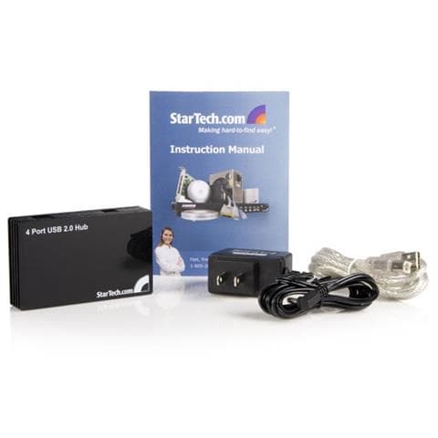 4 Port USB 2.0 Hub, Nero, 0 - 70 °C, USB 2.0, Windows 98SE / ME / 2000 / XP / 2003 +, Mac OS 8.6 + - Foto 2